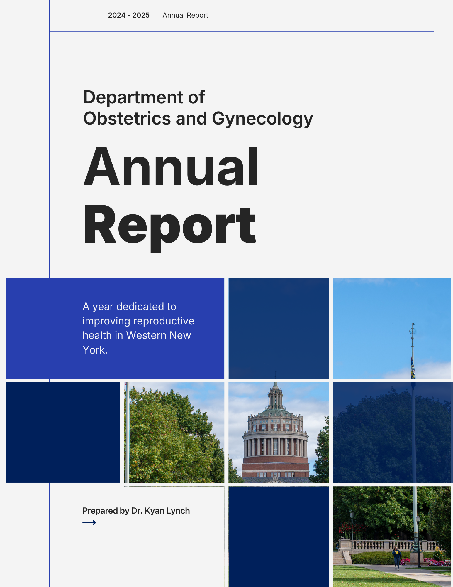 Department of Obstetrics and Gynecology Annual Report 2024 - 2025