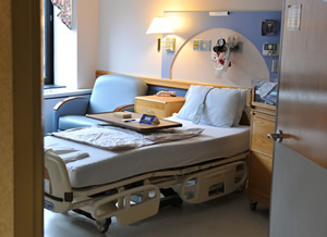 Patient Room at Strong Beginnings
