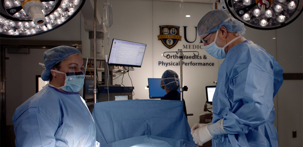 Surgeons at UR Medicine Orthopaedics & Physical Performance