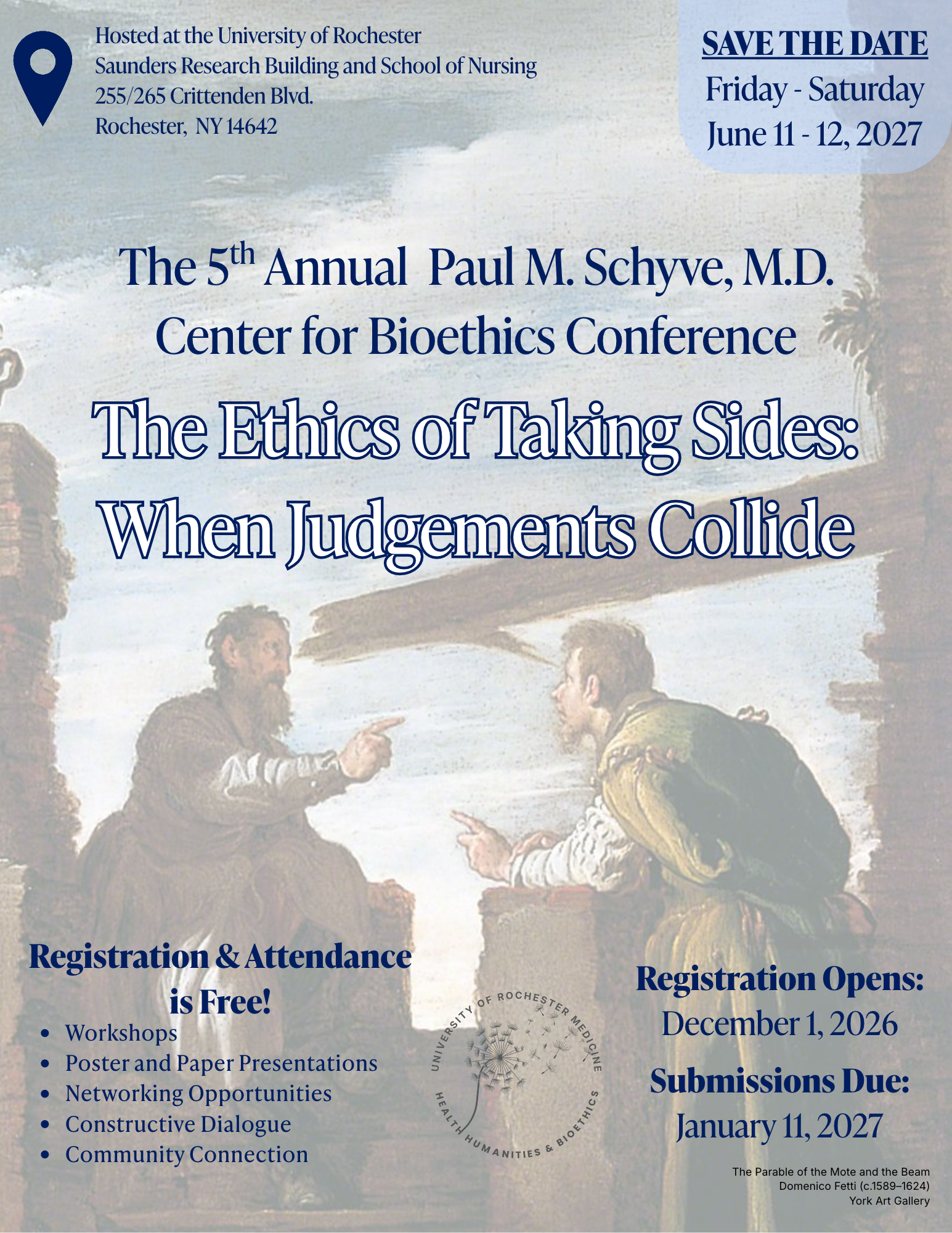 Save the Date to 2027 Paul Schyve Conference