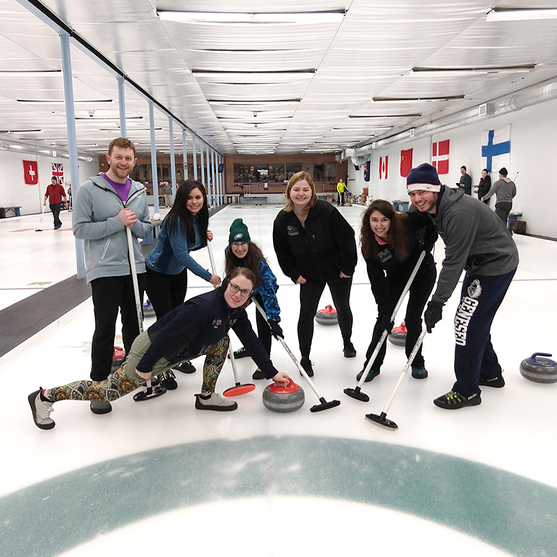 End of Enrollment Celebration – Curling – Team