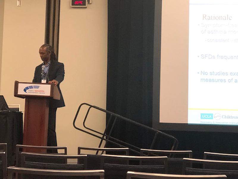 Sande Presenting at the 2018 Annual PAS Meeting