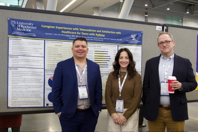 Rey, Maria, and Sean at PAS 2026