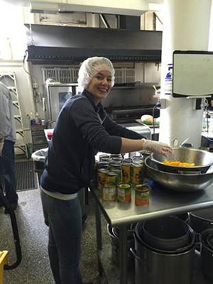 Asthma Team at St. Peter’s Soup Kitchen - March 2015