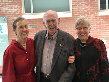 Department Chairs, at Festschrift: Dr. Nina Schor, 7th Chair of Pediatrics), Dr. Robert Haggerty 3rd Chair, Dr. Elizabeth McAnarney 6th Chair.