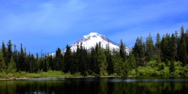 Mirror Lake in Portland, Oregon