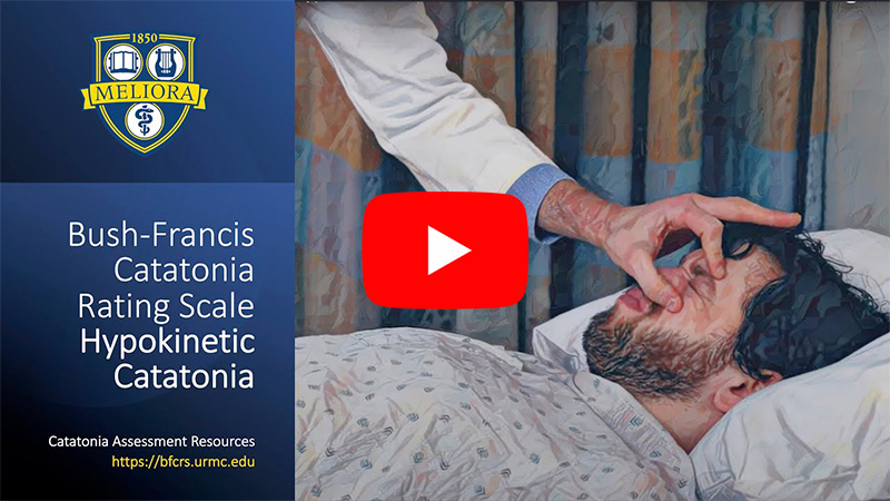 doctor checking patient's face