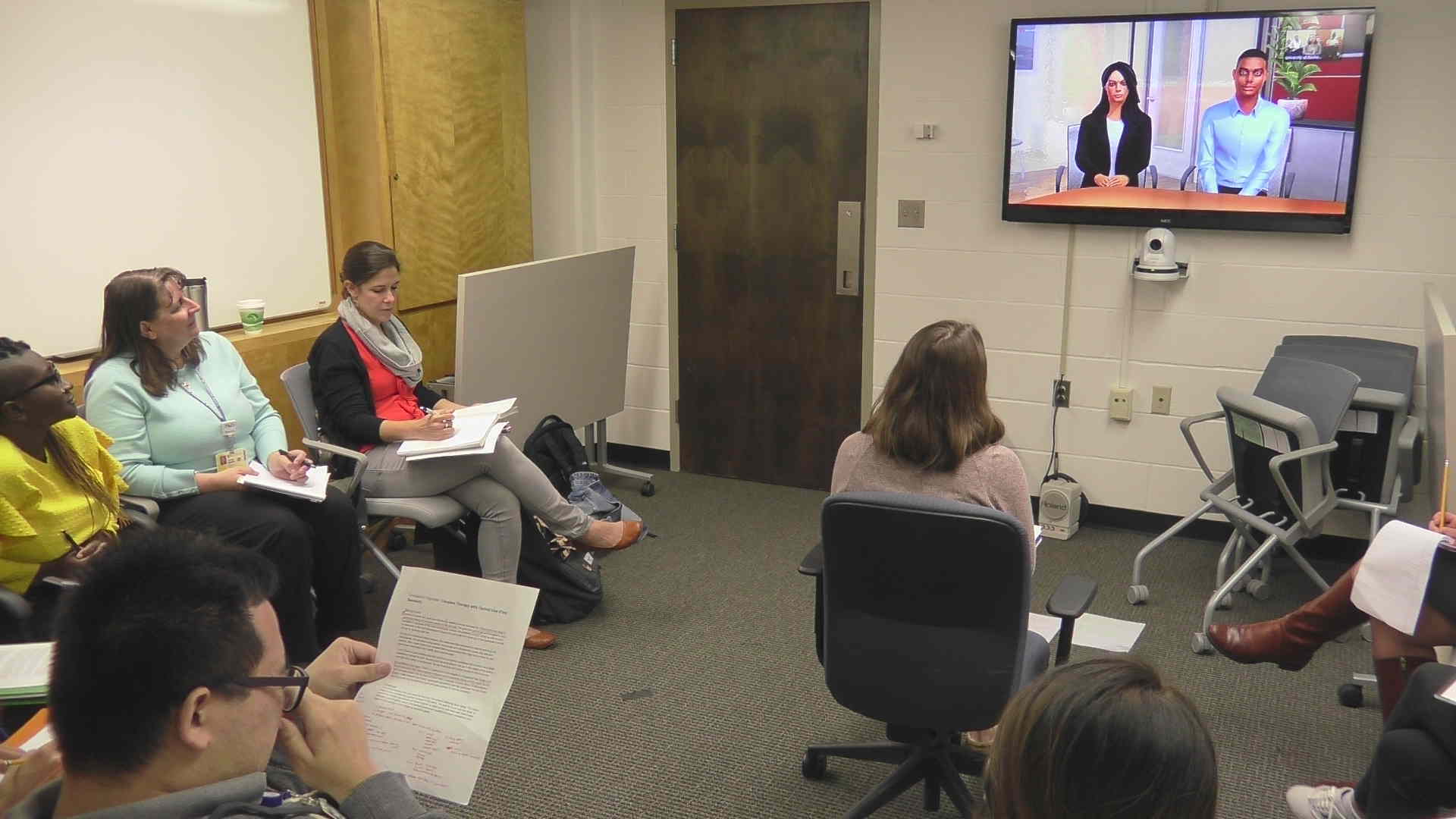 classroom simulation in skills lab