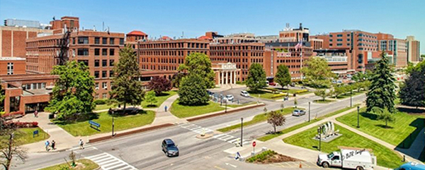 Aerial View of the University of Rochester Medical Center
