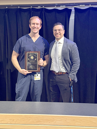 Keith Sweitzer, MD with Grayson Pitcher, MD