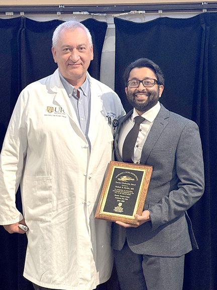 Neil Parikh, MD with Mark Gestring, MD