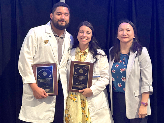 Robert Freter, MD; Alexa Melluci, MD; Yanjie Qi, MD