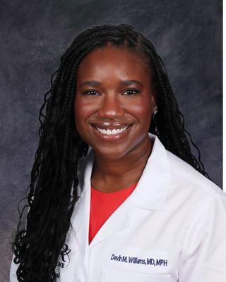 Photo of Devin M. Williams, M.D., M.P.H.