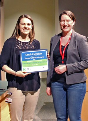 Pathology Graduate Student Awarded in Three-Minute Thesis Event