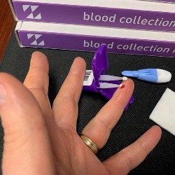Just a Drop of Blood: An Easier Way to Test for COVID-19