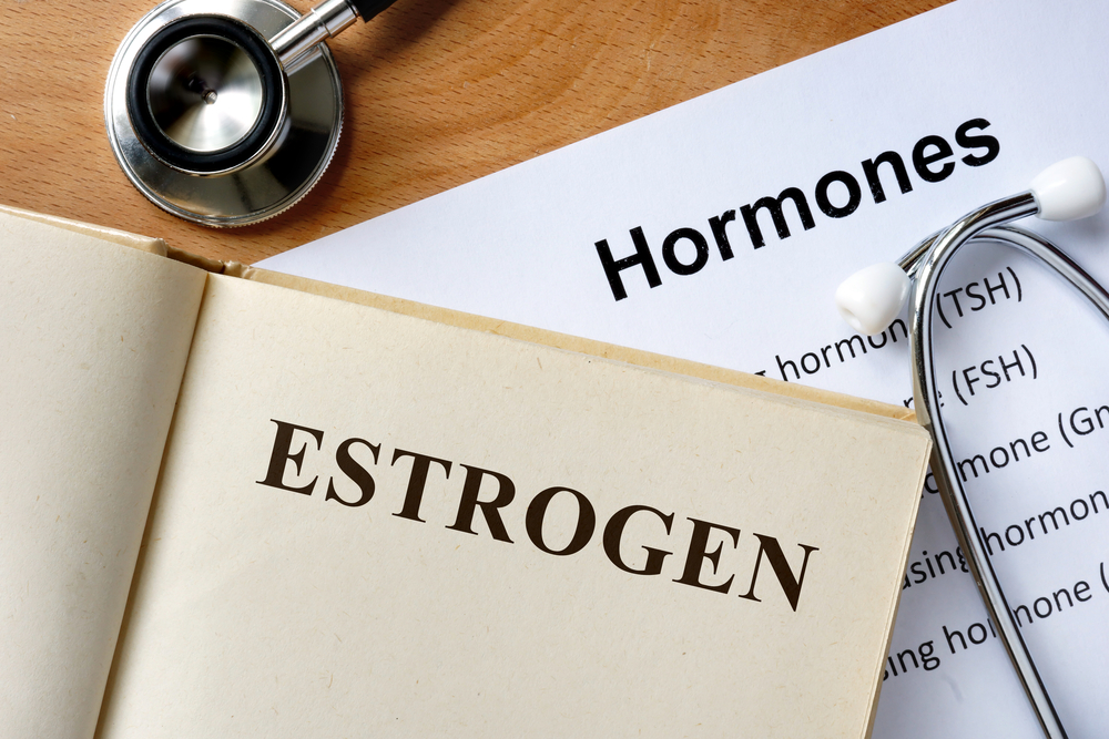 I am 53 years old. My doctor wants to treat my menopausal symptoms with an estrogen patch. But she says I need to take progesterone also. Why is this? And are there any side effects of progesterone?