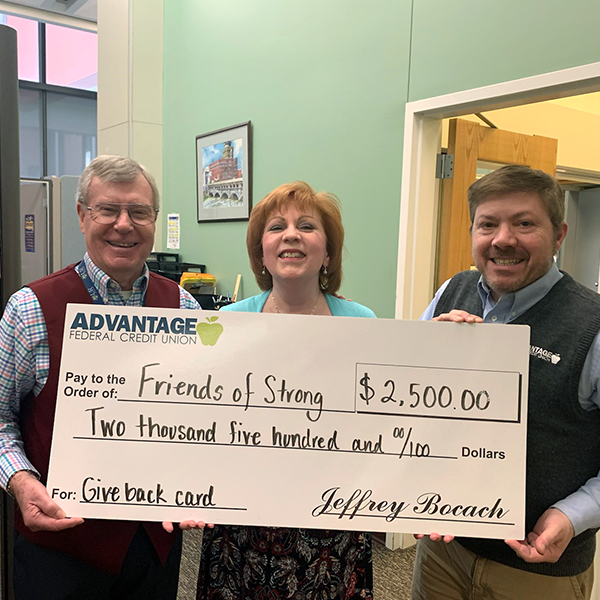 Advantage Federal Credit Union Gives Back for Patient Care