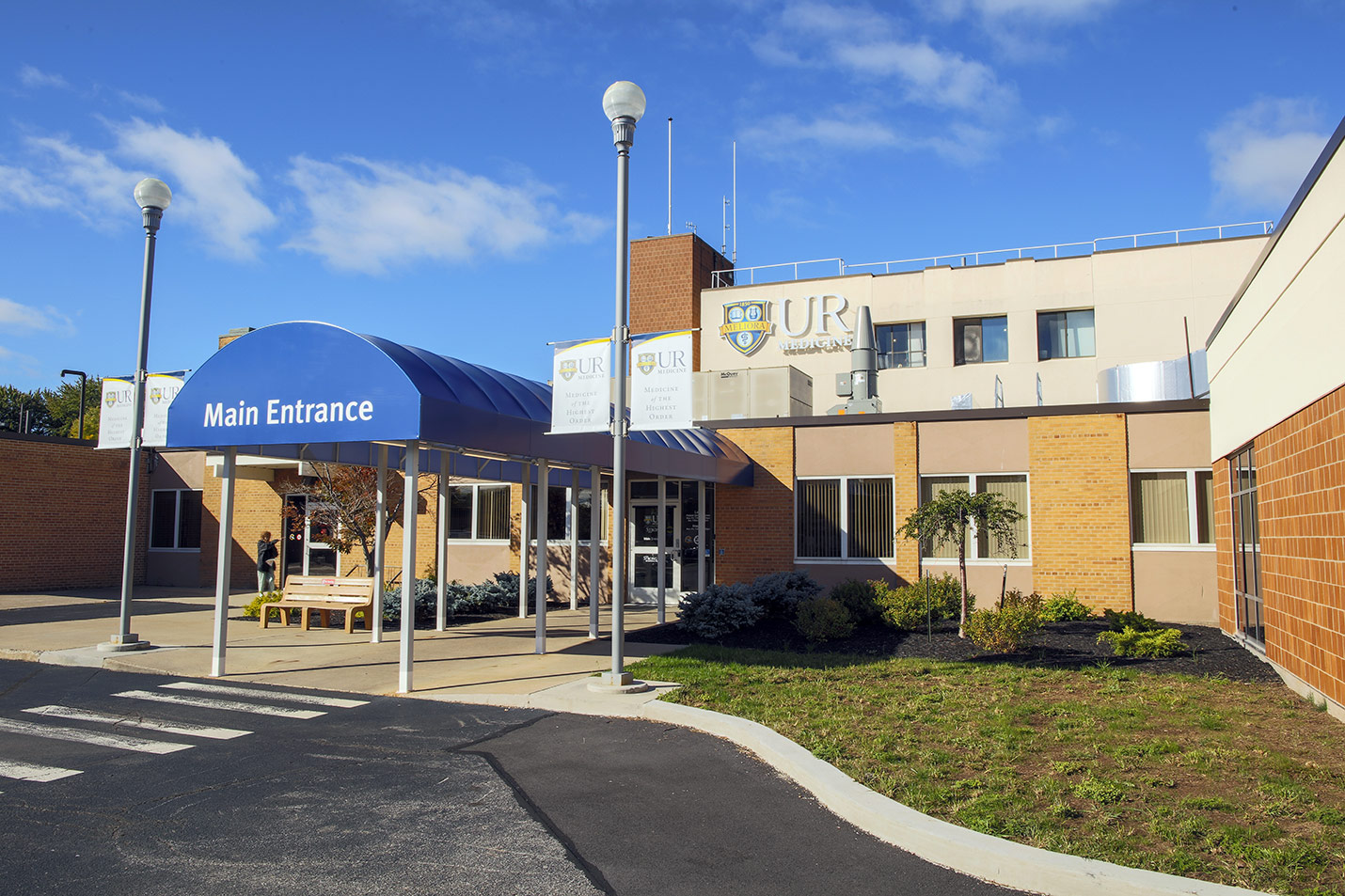 Main Entrance of Strong West