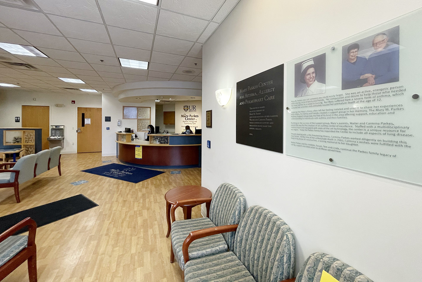 The Mary Parkes Center was designed with your comfort in mind. Whether you are looking to establish your lung care through the center or you are seeking a second opinion regarding your lung diagnosis, we want you to breathe easier from the moment you step in the door.