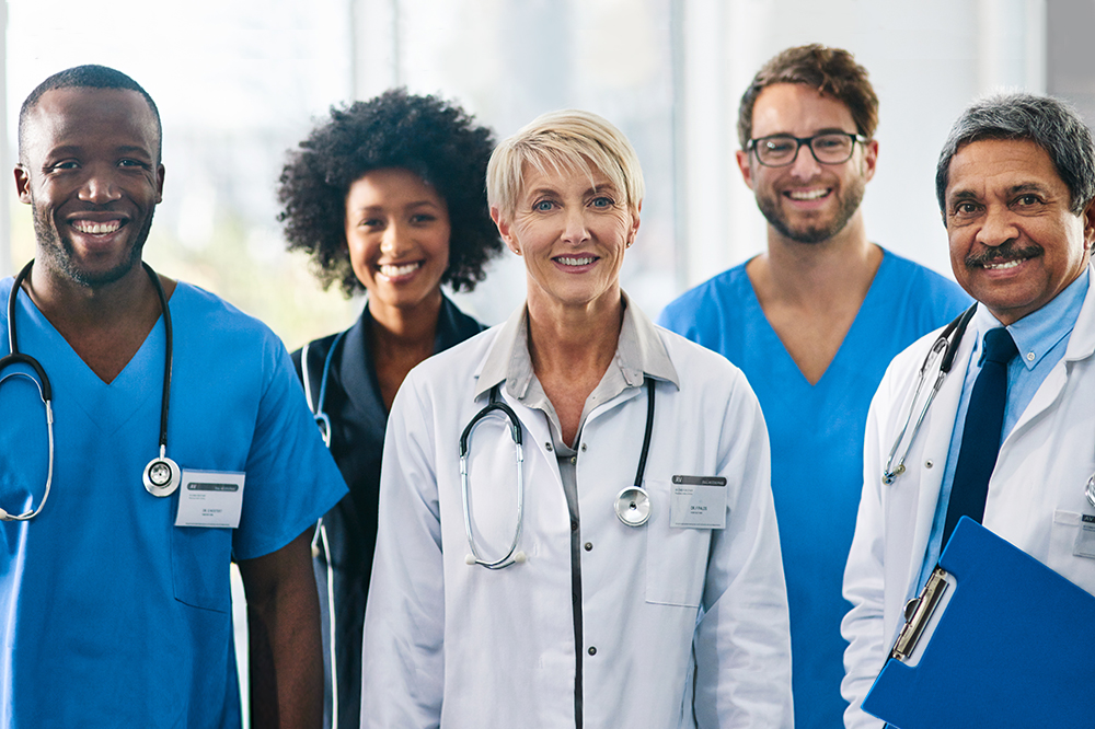 Group of medical professionals