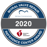 Mitral Value Repair Reference Center Award from the Mitral Foundation and the American Heart Association