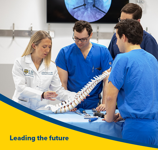 Elevate your orthopaedic career through our renowned residency program. Benefit from a broad curriculum encompassing all 12 subspecialties and learn from our most highly trained faculty.