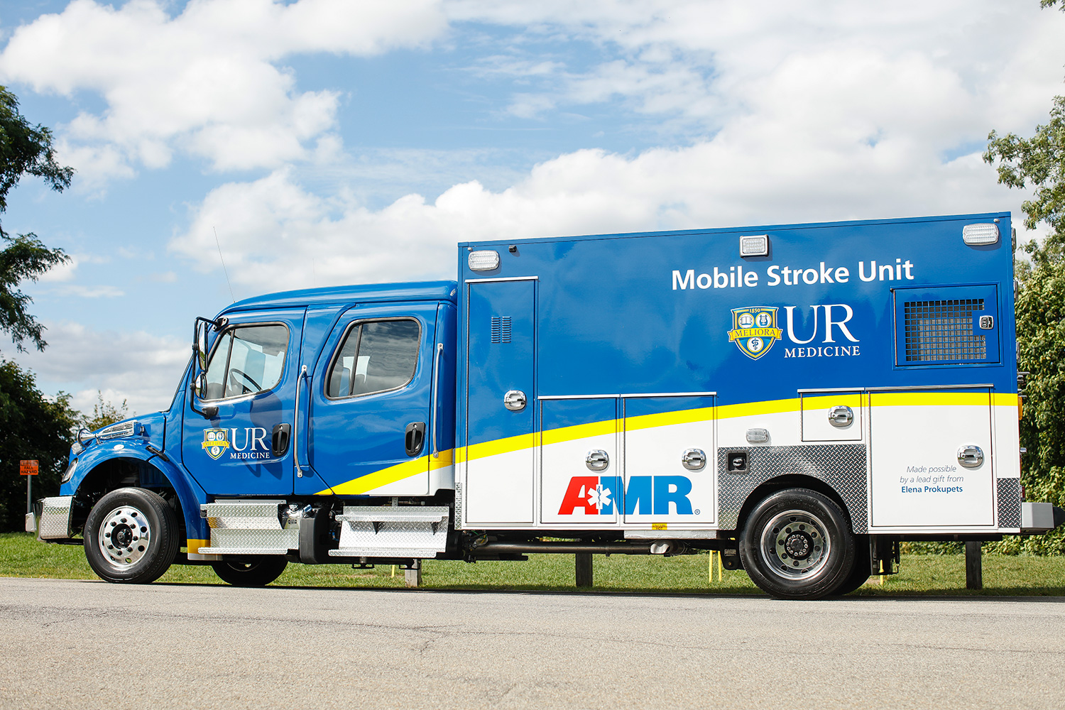 Mobile Stroke Unit: The first of its kind in the Western and Central New York, brings the resources of an emergency room directly to the stroke victim’s driveway.