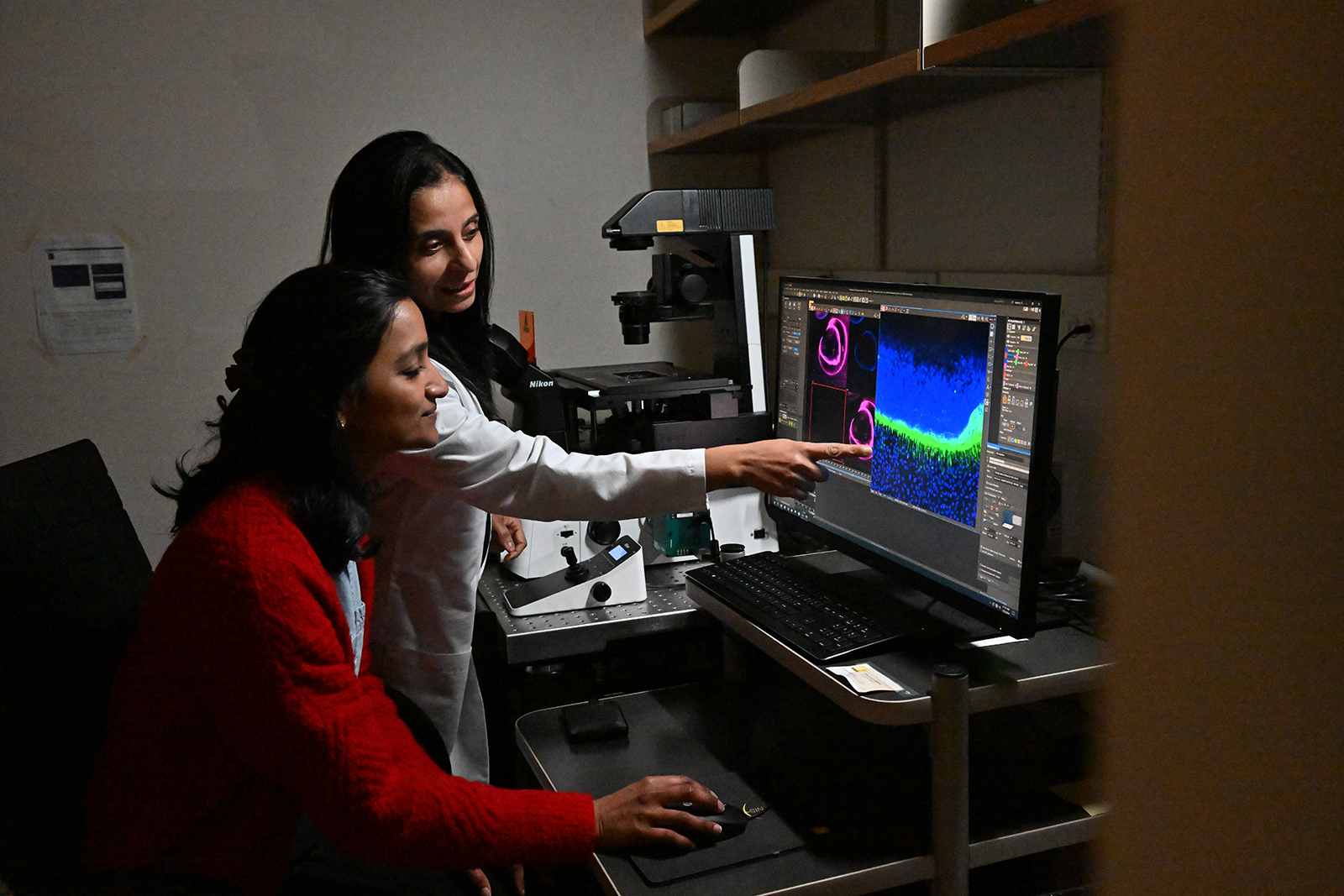 Ruchira Singh, PhD, and her colleagues in the Flaum Eye Institute are investigating a potential new treatment for AMD, the leading cause of vision loss in older adults.