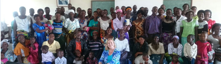 photo of family members who participated in a study