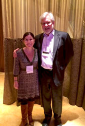 Dr. Jennifer Anolik with MSTP Director, Dr. Kerry O'Banion