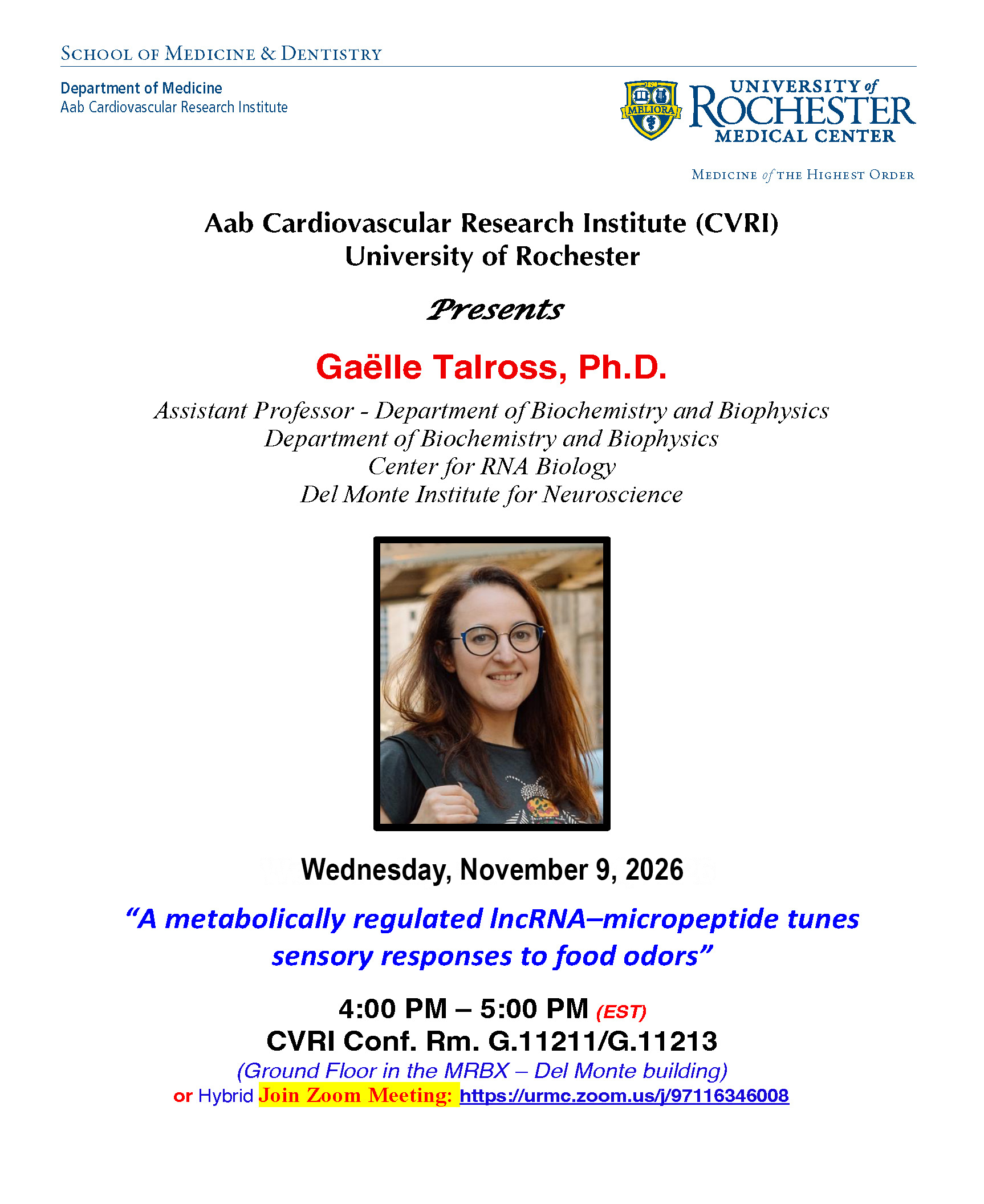 Event flyer