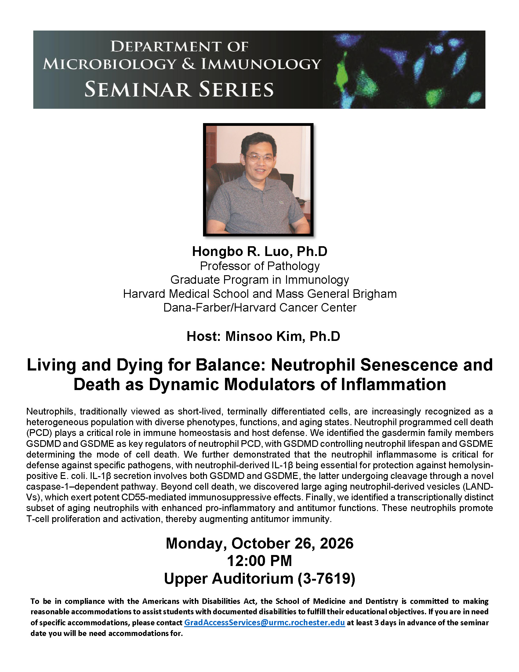 Event flyer