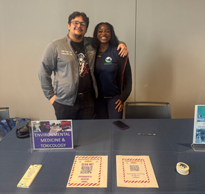 Undergraduate Research Fair 2025 Toxicology table image 3