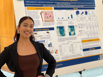 Catherine Caballero at the symposium