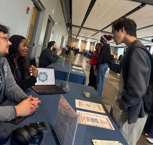 Undergraduate Research Fair 2025 Toxicology table image 1