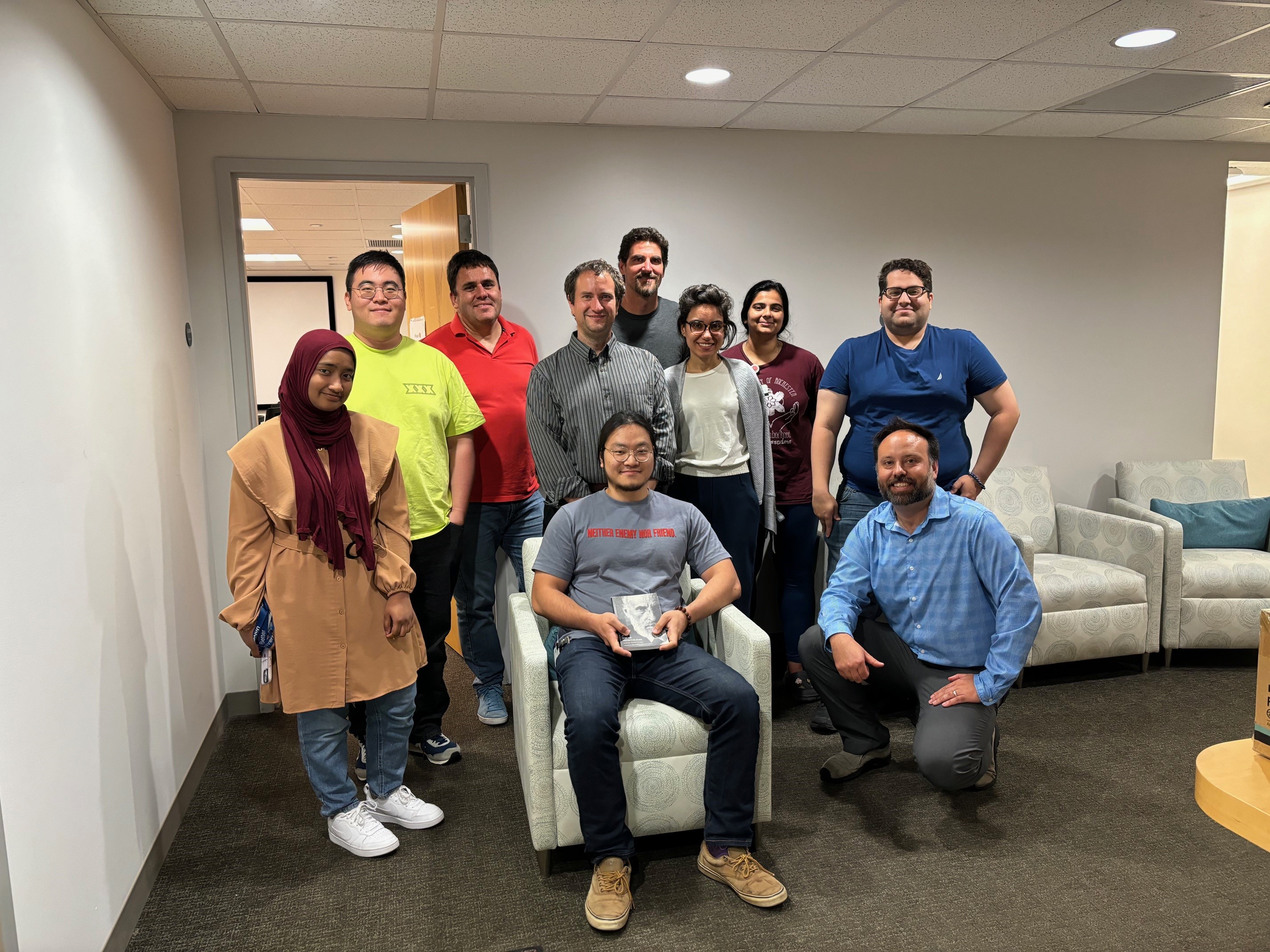 Dr. Feng leaves for postdoc position