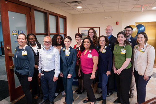 Group photo of the Employee Assistance Program team