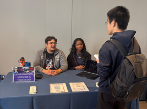 Undergraduate Research Fair 2025 Toxicology table image 2