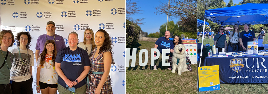 CSPS team members attend walk