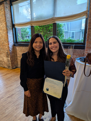 Knickole Bergman and Martha Susiarjo