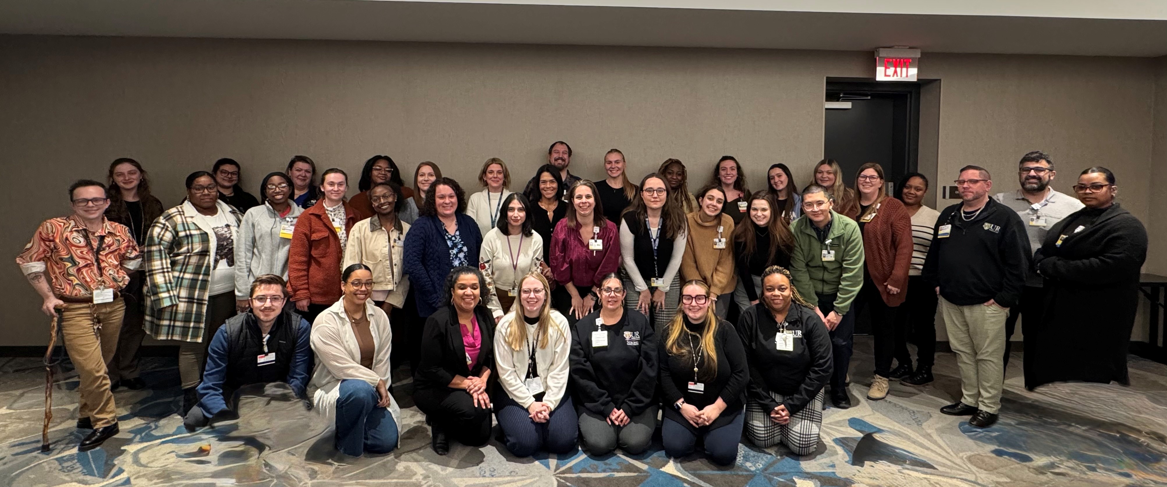 Group photo of new Psychiatry staff