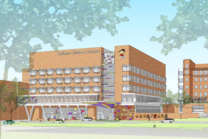 Rendering of proposed building